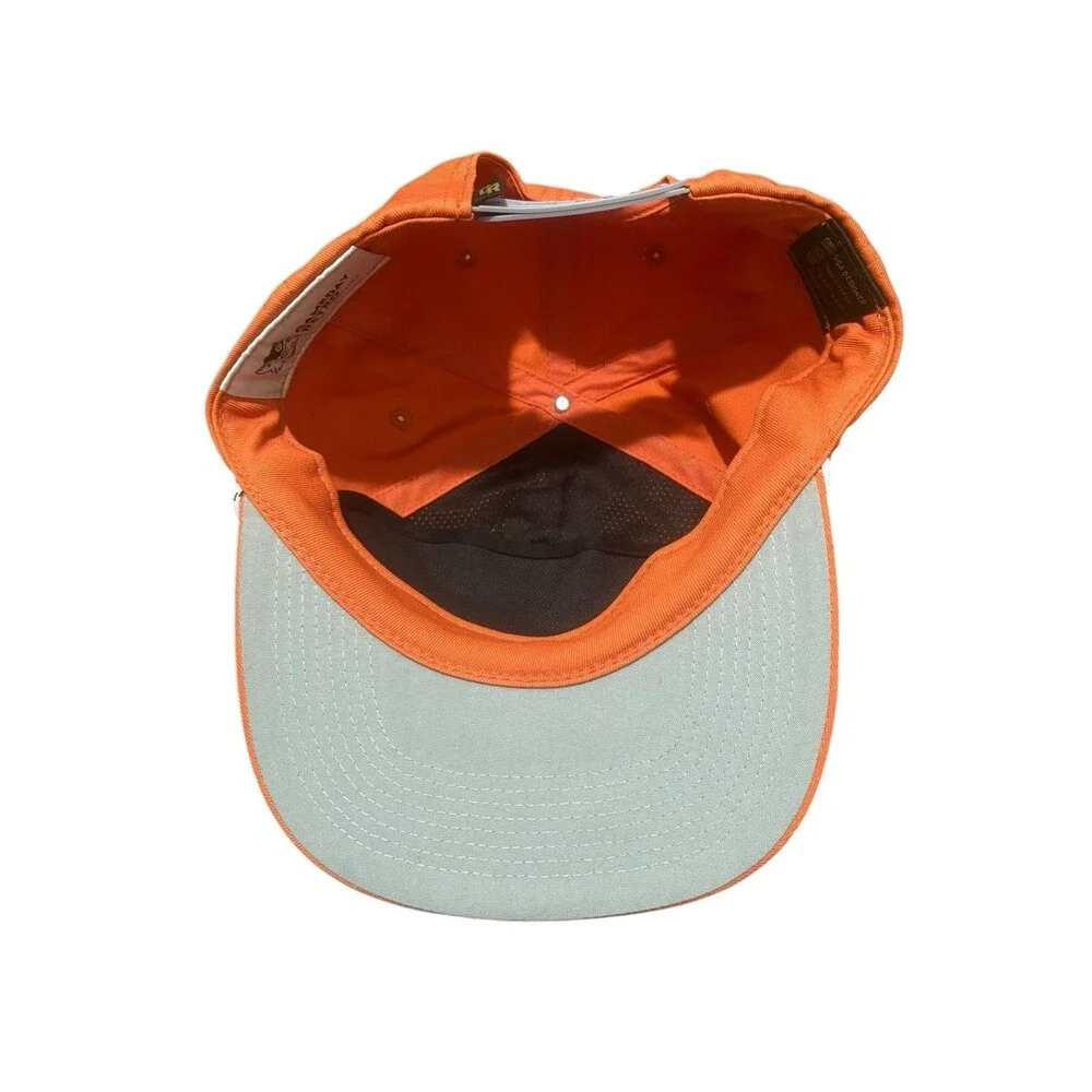 Gameday Retro Texas Themed Orange Snapback Hat RARE
